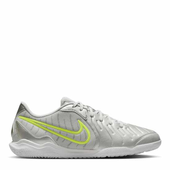 Nike Tiempo Legend 10 Academy Adults Indoor Football Boots Сребро/Волт Мъжки футболни бутонки