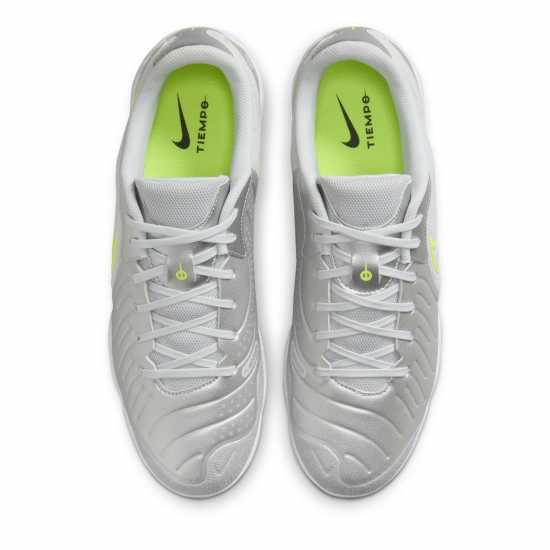 Nike Tiempo Legend 10 Academy Adults Indoor Football Boots Сребро/Волт Мъжки футболни бутонки