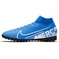 Nike Mercurial Superfly Academy Df Astro Turf Trainers Blue/Pink/White Футболни стоножки