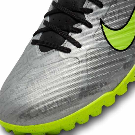 Nike Mercurial Vapor Academy Astro Turf Trainers Silver/Volt/Blk Футболни стоножки