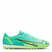 Nike Mercurial Vapor Academy Astro Turf Trainers Turquoise/Lime Футболни стоножки