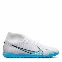 Nike Mercurial Superfly Club Df Astro Turf Trainers White/Blue/Pink Футболни стоножки