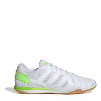 Sale Adidas Top Sala Football Trainers Indoor White/Green Мъжки футболни бутонки