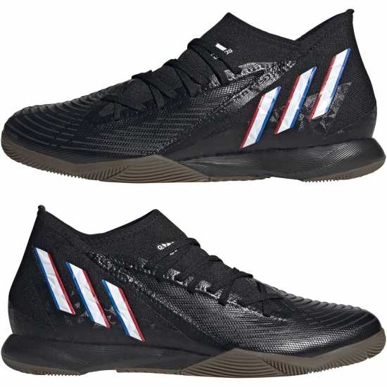 Adidas Маратонки За Футбол В Зала Predator Edge .3  Unisex Indoor Football Trainers Черно/Бяло Мъжки футболни бутонки