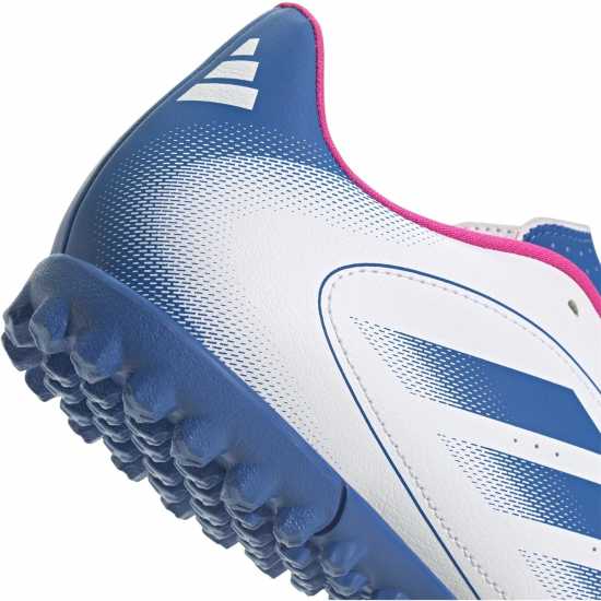 Мъжки футболни бутонки Adidas Goletto Adults Astro Turf Football Boots Бяло/Синьо/Розово Adidas Goletto Adults Astro Turf Football Boots Бяло/Синьо/Розово Мъжки футболни бутонки