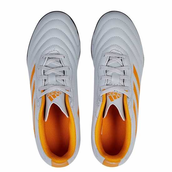 Adidas Goletto Viii Astro Turf Football Boots Grey/Orange Футболни стоножки