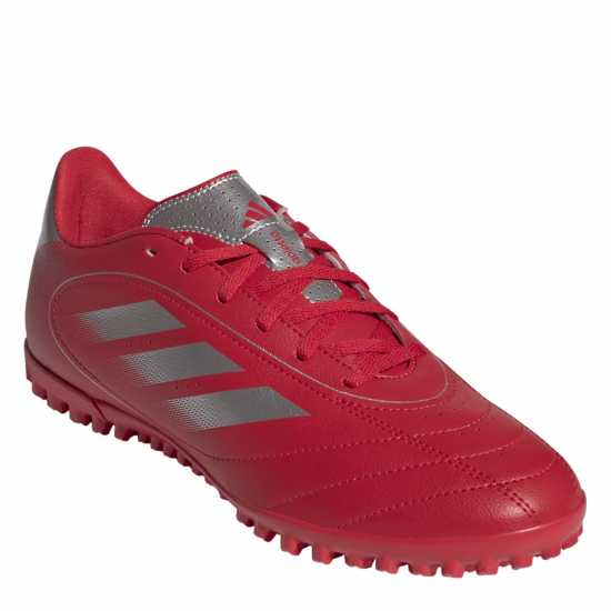 Adidas Goletto Adults Astro Turf Football Boots Red/Silver Мъжки футболни бутонки