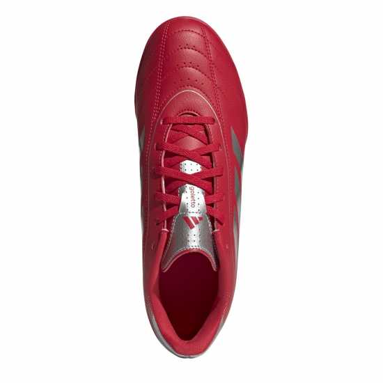 Adidas Goletto Adults Astro Turf Football Boots Red/Silver Мъжки футболни бутонки