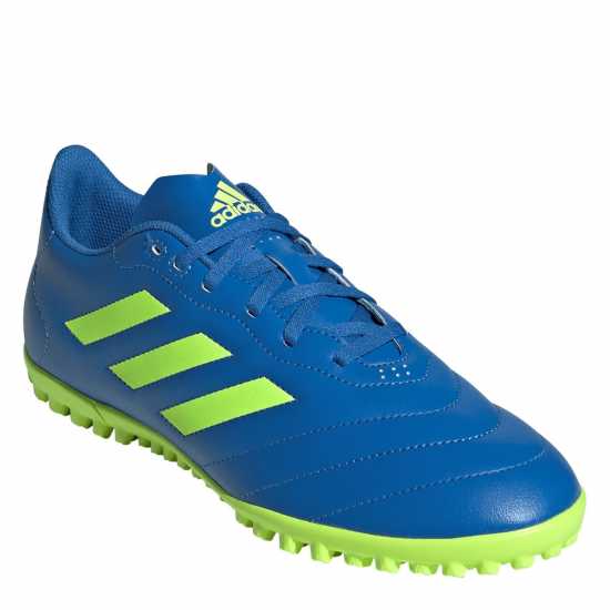 Adidas Goletto Adults Astro Turf Football Boots Син/Лимон Мъжки футболни бутонки