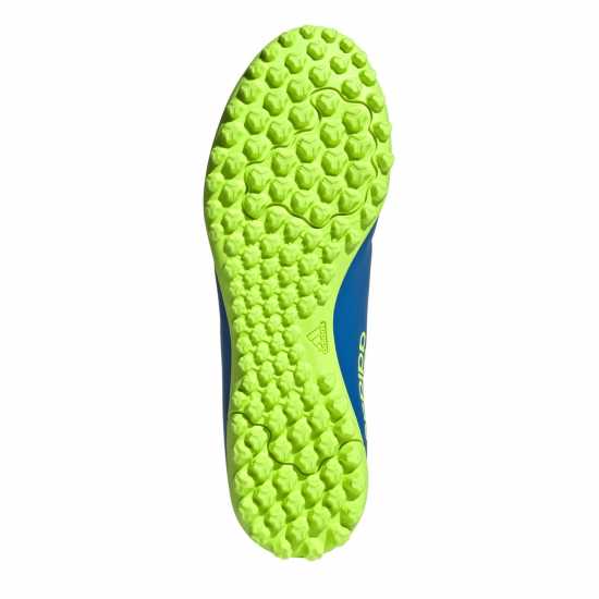 Adidas Goletto Viii Astro Turf Football Boots Blue/Lemon Футболни стоножки