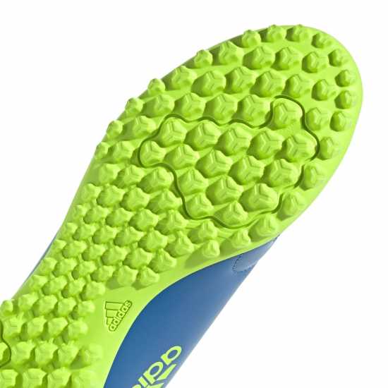 Adidas Goletto Adults Astro Turf Football Boots Син/Лимон Мъжки футболни бутонки