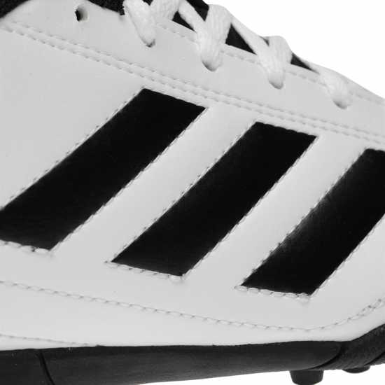 Мъжки футболни бутонки Adidas Goletto Adults Astro Turf Football Boots Бяло/Черно Adidas Goletto Adults Astro Turf Football Boots Бяло/Черно Мъжки футболни бутонки