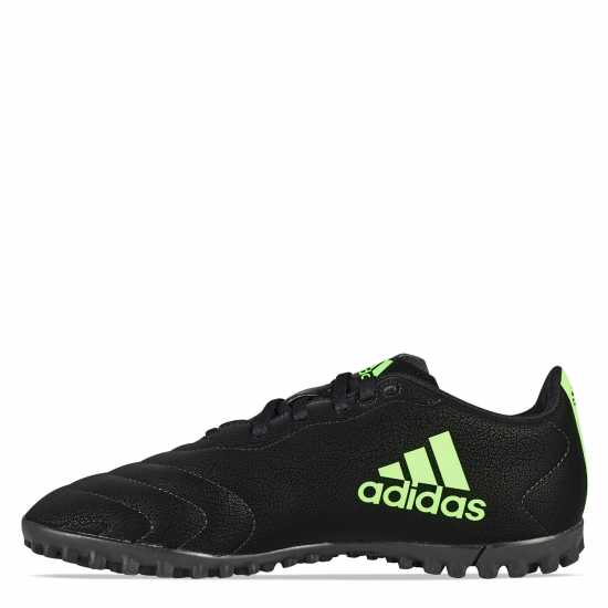 Adidas Goletto Viii Astro Turf Football Boots Black/Green Футболни стоножки
