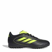 Adidas Goletto Adults Astro Turf Football Boots Black/Lemon Мъжки футболни бутонки