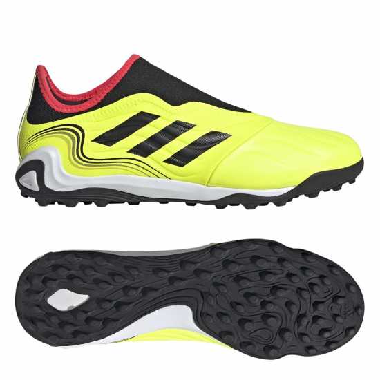 Adidas Copa Sense .3 Laceless Astro Turf Trainers Yellow/Red/Blk Футболни стоножки