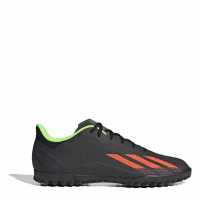 Adidas X .4 Football Trainers Turf Black/Red/Grn Футболни стоножки