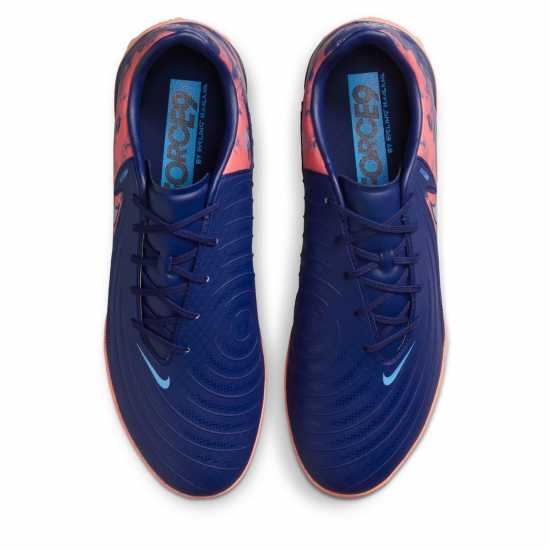 Nike Phantom Gx Ii Academy Astro Turf Football Boots Синьо/Хром Мъжки футболни бутонки