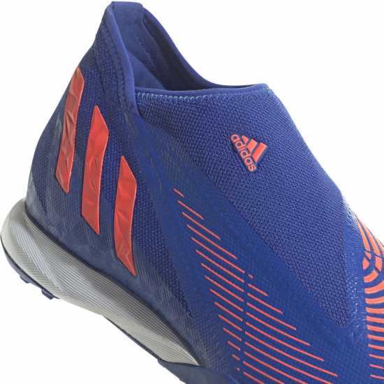 Adidas Predator .3 Laceless Astro Turf Trainers Blue/Orange Футболни стоножки