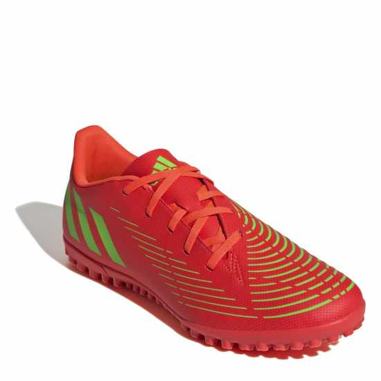 Adidas Predator Edge.4 Astro Turf Boots Red/Green/Blk Футболни стоножки