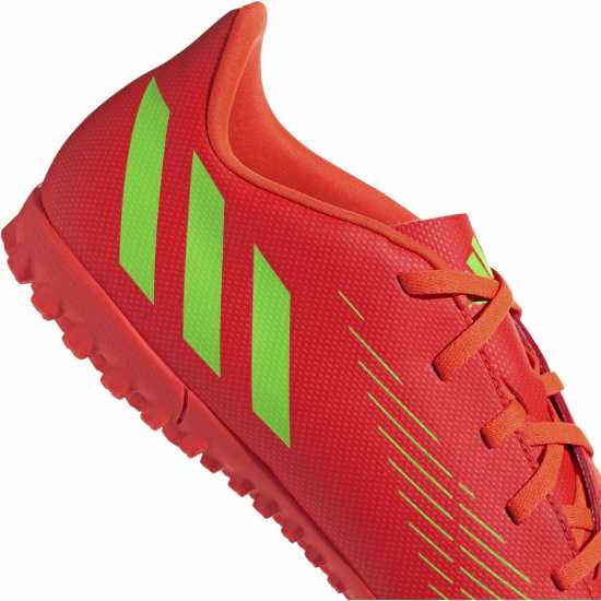 Adidas Predator Edge.4 Astro Turf Boots Red/Green/Blk Футболни стоножки