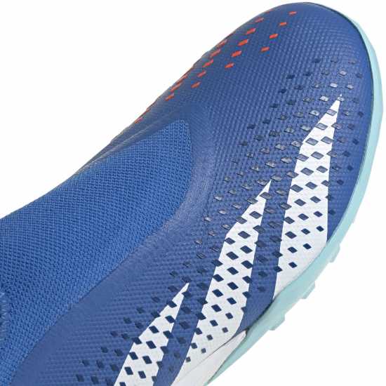 Adidas Predator Accuracy.3 Laceless Astro Turf Trainers Blue/White Футболни стоножки