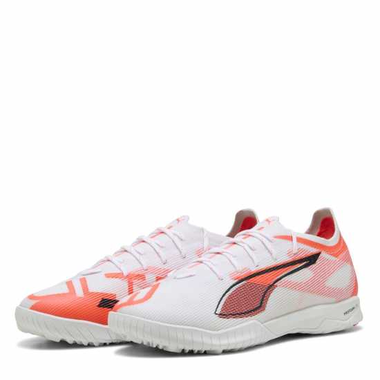 Puma Men's Ultra 5 Pro Cage Astro Turf Football Boots Puma White-Pu 