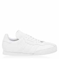 Adidas Мъжки Маратонки Samba Super Mens Trainers White Мъжки високи кецове