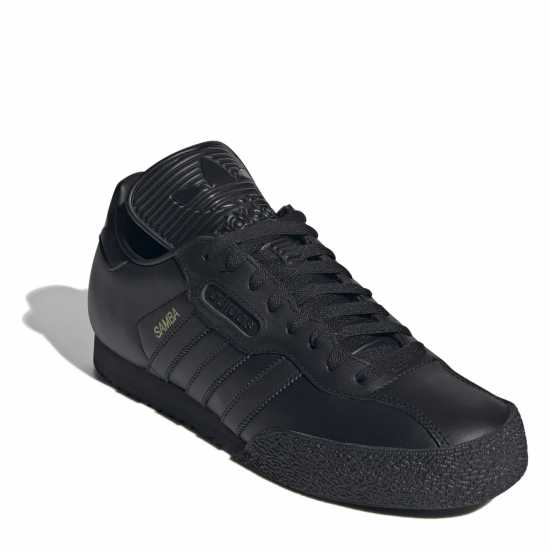 Adidas Мъжки Маратонки Samba Super Mens Trainers Черно/Черно/Златно Мъжки маратонки