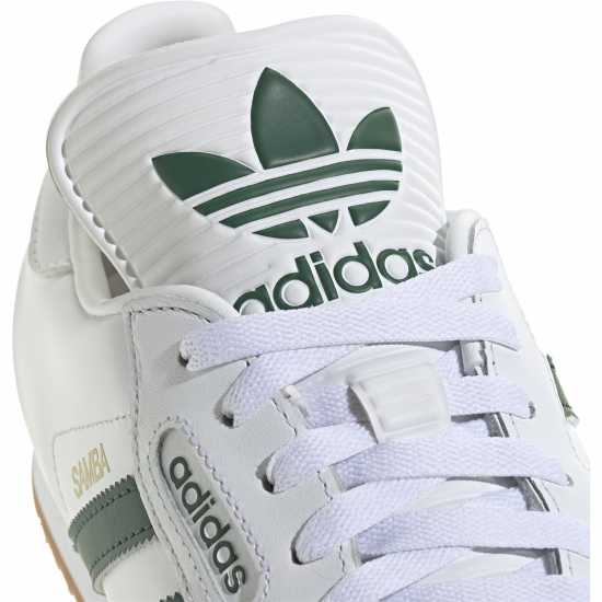 Adidas Мъжки Маратонки Samba Super Mens Trainers Бяло/Зелено/Гума Мъжки маратонки
