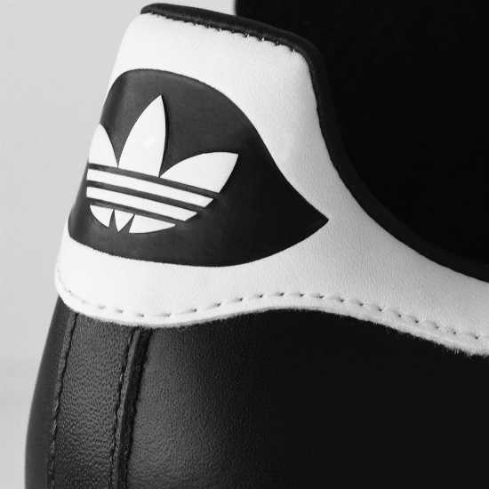 Adidas Мъжки Маратонки Samba Super Mens Trainers Black/White Мъжки високи кецове