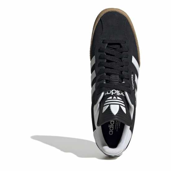 Adidas Мъжки Велурени Маратонки Originals Samba Suede Trainers Mens Черно/Бяло 