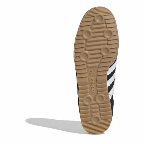 Adidas Мъжки Велурени Маратонки Originals Samba Suede Trainers Mens Черно/Бяло 