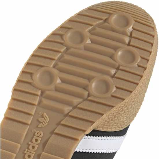 Adidas Мъжки Велурени Маратонки Originals Samba Suede Trainers Mens Черно/Бяло 