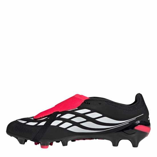 Adidas Predator Fold-Over Tongue Academy Astro Turf Football Boots Black/White/Red 