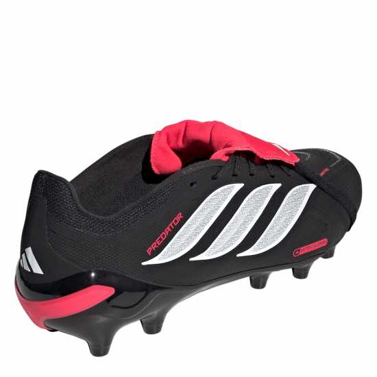 Adidas Predator Fold-Over Tongue Academy Astro Turf Football Boots Black/White/Red 