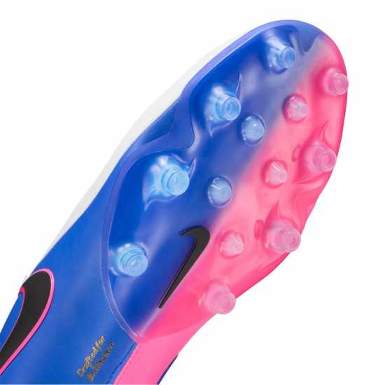 Nike Mens  Tiempo Maestro Elite Artificial Ground Football Boots Blue/Wht/Pink 