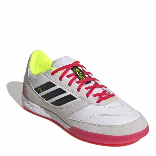 Мъжки футболни бутонки Adidas Top Sala Competition Indoor Court Football Boots Бяло/Червено Adidas Top Sala Competition Indoor Court Football Boots Бяло/Червено Мъжки футболни бутонки