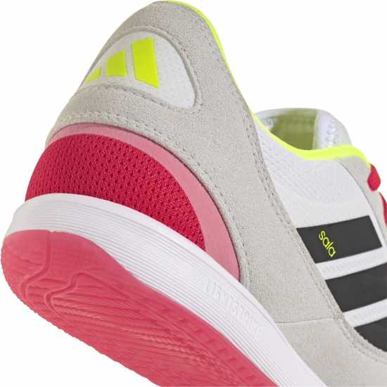 Мъжки футболни бутонки Adidas Top Sala Competition Indoor Court Football Boots Бяло/Червено Adidas Top Sala Competition Indoor Court Football Boots Бяло/Червено Мъжки футболни бутонки