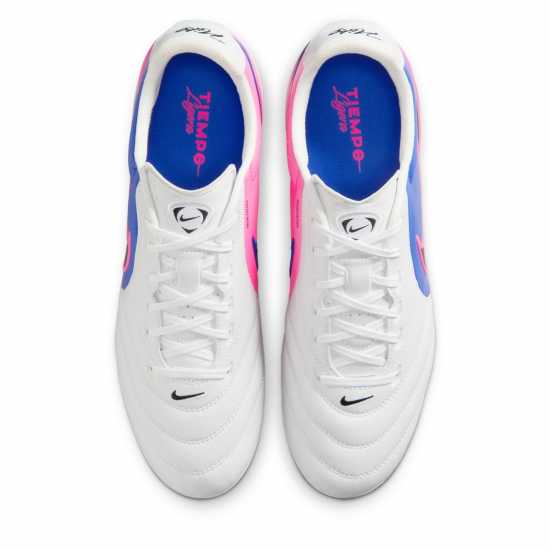 Nike Mens Tiempo Ligera Artificial Ground Football Boots Blue/Wht/Pink Nike Mens Tiempo Ligera Artificial Ground Football Boots Blue/Wht/Pink