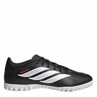 Adidas Men's Predator Club Astro Turf Football Boots Black/Red 