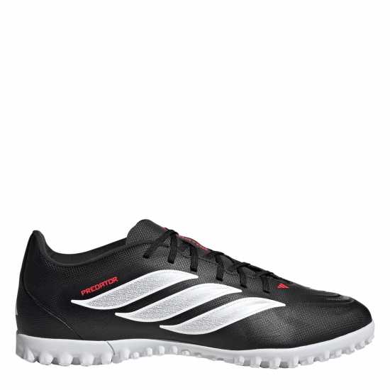 Adidas Men's Predator Club Astro Turf Football Boots Black/Red Adidas Men's Predator Club Astro Turf Football Boots Black/Red