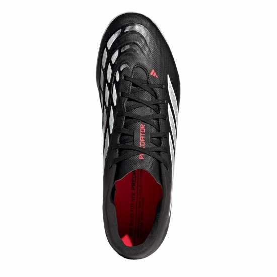 Adidas Men's Predator Club Astro Turf Football Boots Black/Red Adidas Men's Predator Club Astro Turf Football Boots Black/Red