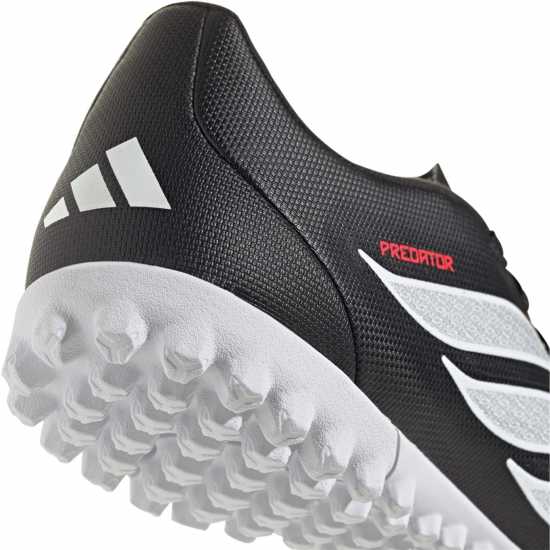 Adidas Men's Predator Club Astro Turf Football Boots Black/Red Adidas Men's Predator Club Astro Turf Football Boots Black/Red