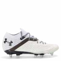 Under Armour Men's Clone Magnetic Astro Turf Football Boots White 