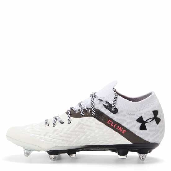 Under Armour Men's Clone Magnetic Astro Turf Football Boots White 