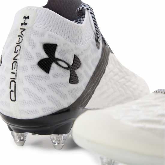 Under Armour Men's Clone Magnetic Astro Turf Football Boots White 