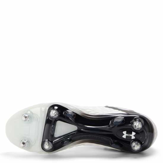 Under Armour Men's Clone Magnetic Astro Turf Football Boots White 