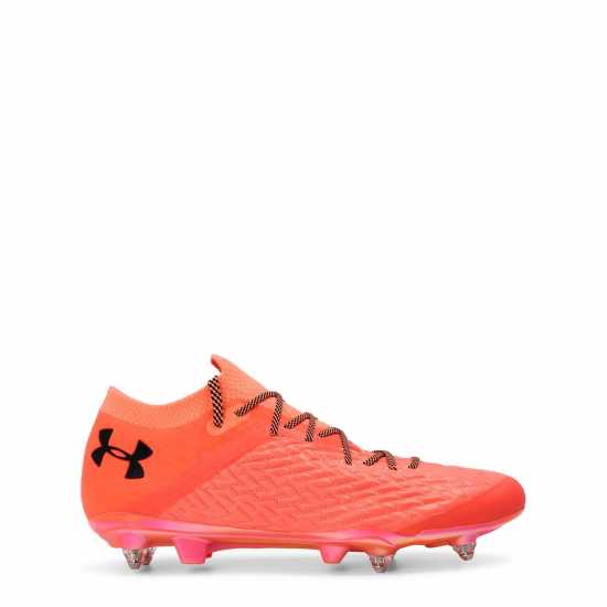 Under Armour Men's Clone Magnetic Astro Turf Football Boots Orange 