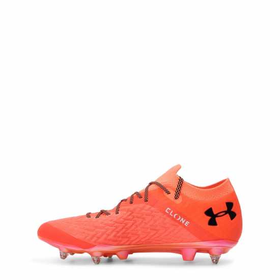 Under Armour Men's Clone Magnetic Astro Turf Football Boots Orange 