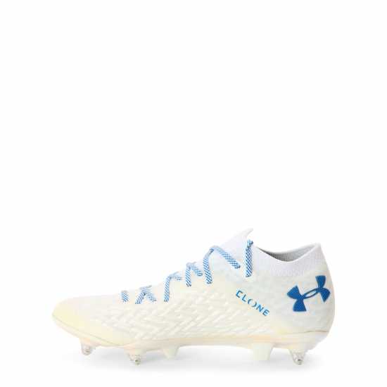 Under Armour Clone Magnetic Astro Turf Football Boots White 